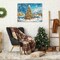 Paint by Numbers Kits for Adults Beginners on Framed Canvas, Christmas Night Tree Landscapes DIY Adults Paint by Numbers Kits, Color by Number Acrylic Easy Painting Number Kit Art and Craft 12x16inch